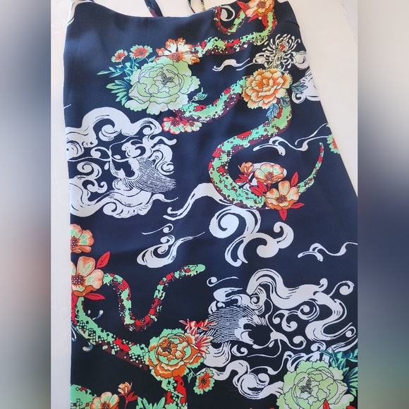 ARITZIA TALULA Sz Medium Open Bck CRISS-CROSS Dress - Picture 7 of 11